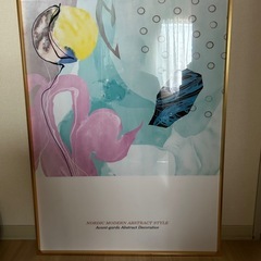 絵画　アート　額縁　の画像