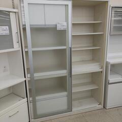 リユースのサカイ東金店 松田家具 スライド扉レンジボード※ダボ欠品 傷汚れアリ TJ13189の画像