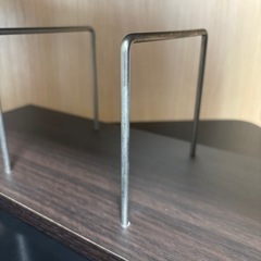 【値下げ】CDラック ブラウン 2台の画像