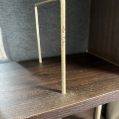 【値下げ】CDラック ブラウン 2台の画像