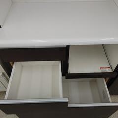 リユースのサカイ東金店 ニトリ レンジボード 茶 TJ13190の画像