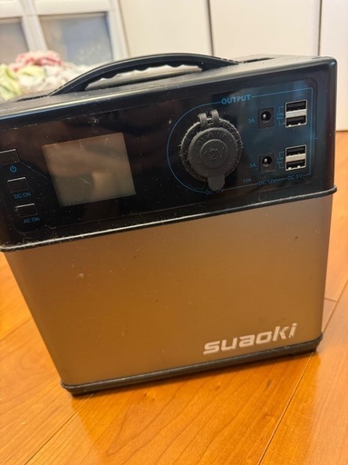 suaokiポータブルバッテリー2台