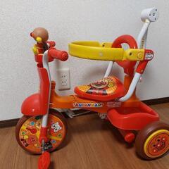 アンパンマン 折りたたみ三輪車