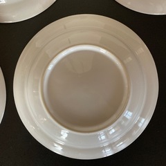 ✨未使用✨ 磁器製食器 中皿 🍛カレー皿 5枚セットの画像