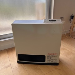 超ポイントアップ祭 リンナイ都市ガスヒーター2017年製 豊洲の季節、空調家電 (JURI) ファンヒーター