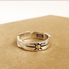 シルバー925 メキシカンジュエリー インディアン ナバホ ヴィンテージリングの画像