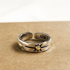 シルバー925 メキシカンジュエリー インディアン ナバホ ヴィンテージリングの画像