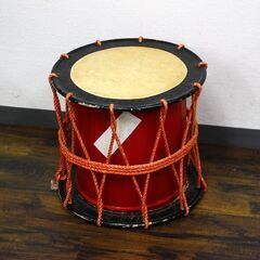 【7/12受渡完了】≪ZR734ジ≫かつぎ桶胴太鼓/和太鼓 1尺...