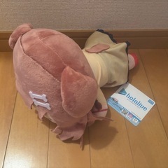 【新品タグ付き】ホロライブ　寝そべりぬいぐるみ　戌神ころねの画像