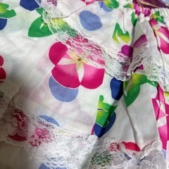 ★未使用ゆかたドレス★120サイズ★の画像