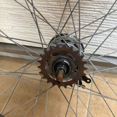 アンジェリーノ用後輪ホイ-ル　内装3段 自転車 26インチの画像