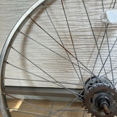 アンジェリーノ用後輪ホイ-ル　内装3段 自転車 26インチの画像