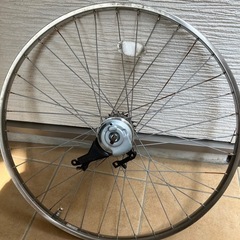 アンジェリーノ用後輪ホイ-ル　内装3段 自転車 26インチ