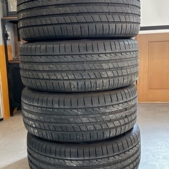 タイヤ付きホイールバリ山17インチの画像