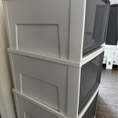 【状態良】アイリスオーヤマ衣装ケース6個セットの画像