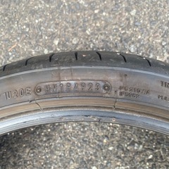 19インチ　ノーマルタイヤ　4本セット　225/35R19 の画像