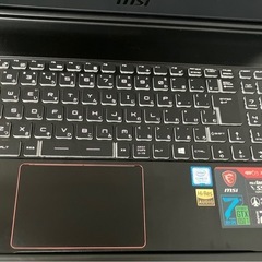 MSI ゲーミングノート GS63 7RE Stealth Pro の画像