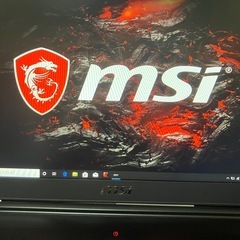 MSI ゲーミングノート GS63 7RE Stealth Pro の画像
