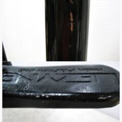 LEZYNE　空気入れ　STEEL FLOOR DRIVE　動作良好　自転車用品　フロアポンプ　ウッドグリップ　レザインの画像