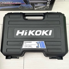未使用☆HIKOKI コードレスインパクトドライバ 18v 充電池2個付きの画像