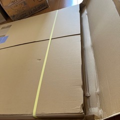 ダンボール製収納ケースラージサイズ10個 の画像