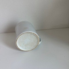 マグカップ　白の画像