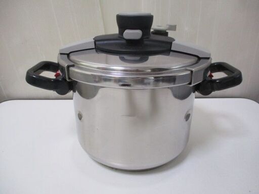 【50％OFF】 G∀12 圧力鍋 T-fal Clipso 6L 中古品 検：ティファール 調理器具