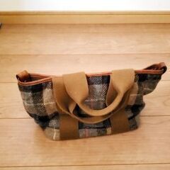 HARRIS TWEED ハリスツイード　トートバッグの画像