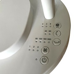 360度首振り機能付きサーキュレーター MUJIの画像