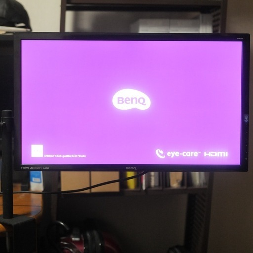 BenQ 27inch モニター（デスク取付型）