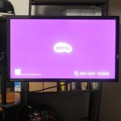 BenQ 27inch モニター（デスク取付型）の画像