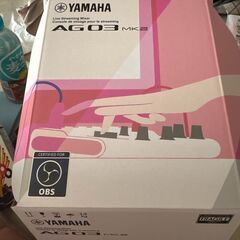 YAMAHA AG03MK2 ホワイト（美品・付属品あり）の画像