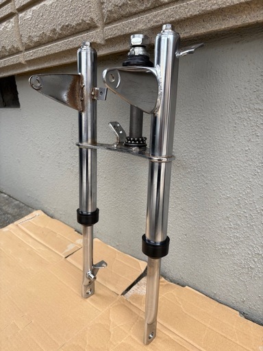 モンキー純正メッキFフォーク