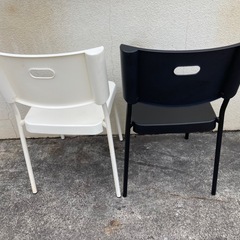 IKEA HERMAN チェア2脚　訳アリの画像