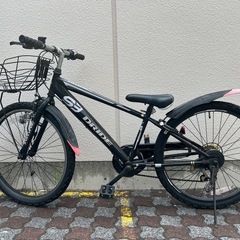 小学生男児用 自転車 DRIDE S3  6段変速 24インチ
