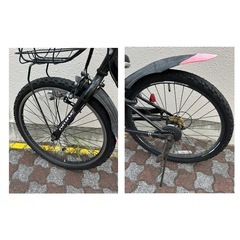 小学生男児用 自転車 DRIDE S3  6段変速 24インチ
の画像