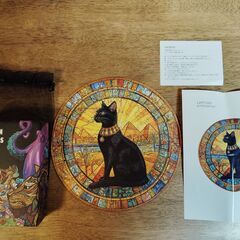 ウッドピースパスル　*エジプト猫*の画像