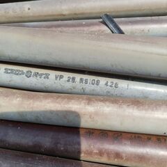 塩ビパイプ　塩ビ管　各種　4ｍ（VP25・VU75）の画像