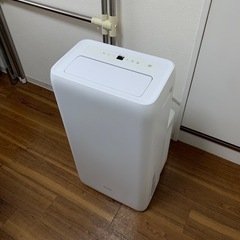 配送可能　ポータブルクーラー　【工事不要】 【除湿機能搭載】 アイリスオーヤマ ポータブル クーラー エアコン 冷風機 8~12畳 2021年モデル 除湿 換気　IPA-3521G-Wの画像