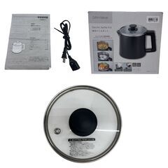 【REGASTOCK川崎店】【動作確認済み】NITORI ニトリ 電気ケトルポット ブラック LD2S02 BKの画像