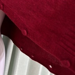 1400.バーガンディ ボタン付き 3wayケープ⭐︎の画像