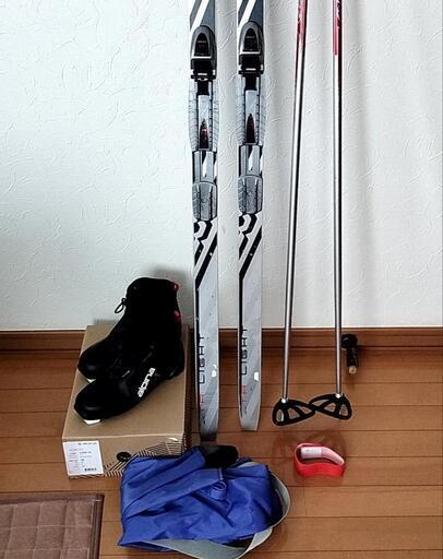 a*q様 スキー クロスカントリー ブーツEU42 板177cm ウィンター