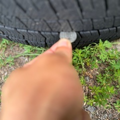 冬用タイヤ 215/60R16の画像