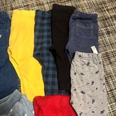 ⑥ 90サイズ パンツ　ズボン　夏向け　子供服　まとめ売りの画像