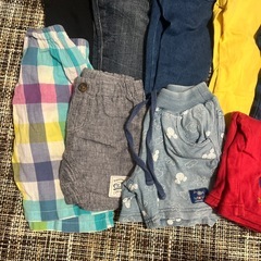 ⑥ 90サイズ パンツ　ズボン　夏向け　子供服　まとめ売りの画像