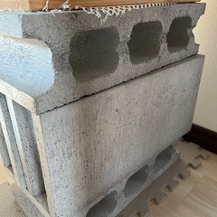 コンクリートブロック8個の画像