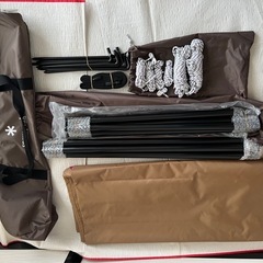 【ほぼ未使用】snow peak エントリーパックTT 専用マットシート　スノーピーク【テントのみ一度使用】 の画像