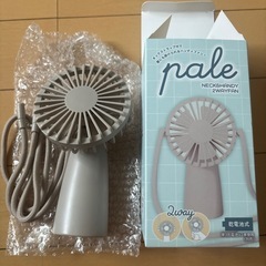 新品　ネック＆ハンディ2wayファン 小型扇風機 携帯ファンの画像