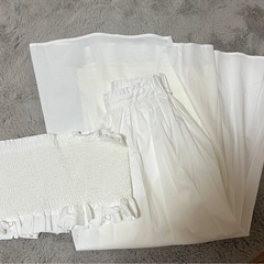 mystic フリルビスチェセットアップの画像
