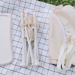 ベビーチェア テーブルチェア お食事椅子 赤ちゃんチェア 折りたたみ式 携帯便利 腰ベルト入り ベビーシート 子供 6ヶ月から3歳までの画像